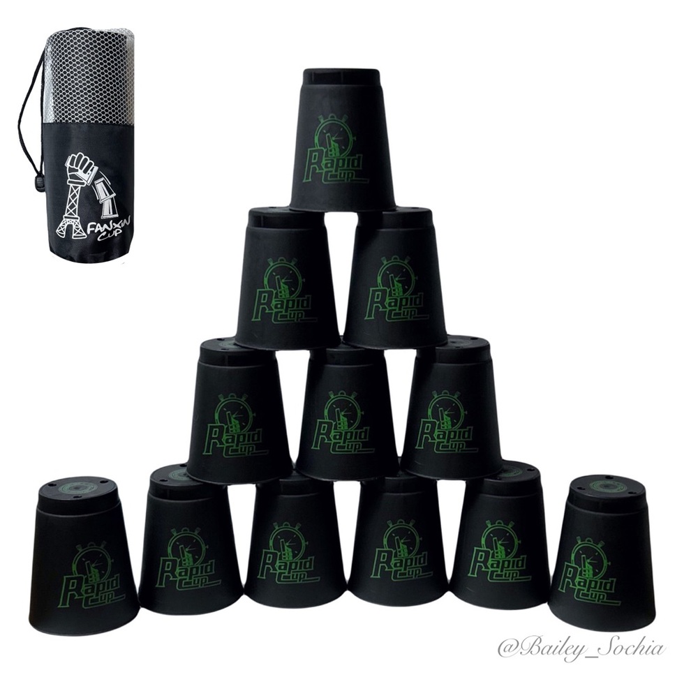 Rapid Cup Stacking Game